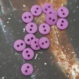 Пуговицы пластиковые 9 мм,цв. фиолетовый